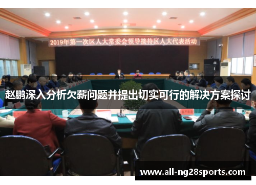 赵鹏深入分析欠薪问题并提出切实可行的解决方案探讨